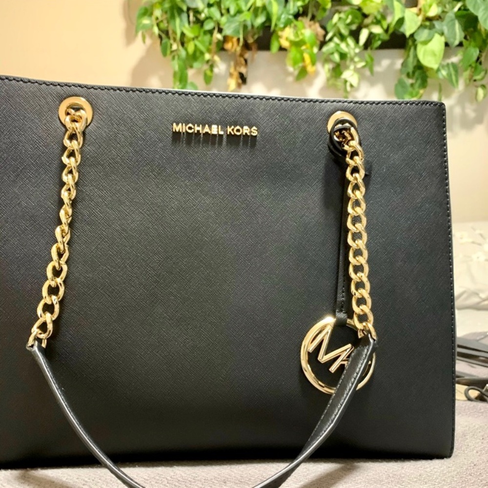 Authentic Black Large Size Michael Kors Bag